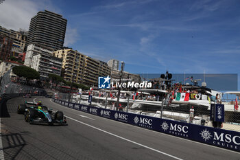 2024-05-26 - Lewis Hamilton (GBR) - Mercedes-AMG PETRONAS F1 Team - Mercedes W15 - Mercedes E Performance
during Formula 1 Grand Prix de Monaco 2024 at Monte Carlo (MC), may 23-26 2024 - FORMULA 1 GRAND PRIX DE MONACO - RACE - FORMULA 1 - MOTORS