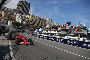 2024-05-26 - Carlos Sainz Jr. (ESP) - Scuderia Ferrari - Ferrari SF-24 - Ferrari

during Formula 1 Grand Prix de Monaco 2024 at Monte Carlo (MC), may 23-26 2024 - FORMULA 1 GRAND PRIX DE MONACO - RACE - FORMULA 1 - MOTORS