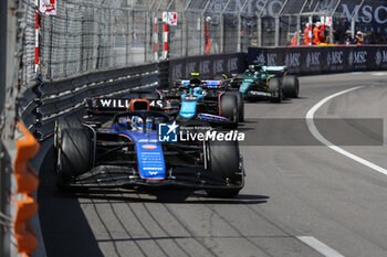 2024-05-26 - Alexander Albon (THA) - Williams Racing - Williams FW46 - Mercedes

during Formula 1 Grand Prix de Monaco 2024 at Monte Carlo (MC), may 23-26 2024 - FORMULA 1 GRAND PRIX DE MONACO - RACE - FORMULA 1 - MOTORS