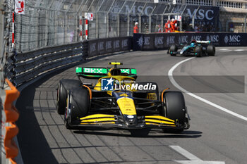 2024-05-26 - Lando Norris (GBR) - McLaren Formula 1 Team - McLaren MCL38 - Mercedes

during Formula 1 Grand Prix de Monaco 2024 at Monte Carlo (MC), may 23-26 2024 - FORMULA 1 GRAND PRIX DE MONACO - RACE - FORMULA 1 - MOTORS