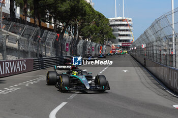 2024-05-26 - Lewis Hamilton (GBR) - Mercedes-AMG PETRONAS F1 Team - Mercedes W15 - Mercedes E Performance

during Formula 1 Grand Prix de Monaco 2024 at Monte Carlo (MC), may 23-26 2024 - FORMULA 1 GRAND PRIX DE MONACO - RACE - FORMULA 1 - MOTORS