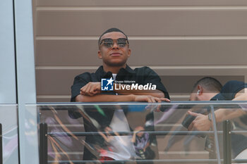 2024-05-26 - Kylian Mbappe Lottin, French professional footballer who plays as a forward for Ligue 1 club Paris Saint-Germain and captains the France national team

during Formula 1 Grand Prix de Monaco 2024 at Monte Carlo (MC), may 23-26 2024 - FORMULA 1 GRAND PRIX DE MONACO - RACE - FORMULA 1 - MOTORS