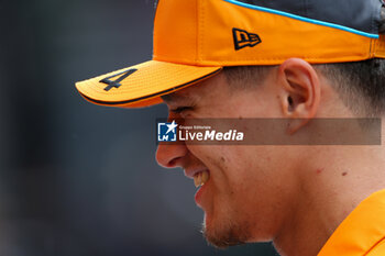 2024-05-17 - Lando Norris (GBR) - McLaren Formula 1 Team - McLaren MCL38 - Mercedes - FORMULA 1 MSC CRUISES GRAN PREMIO DELL'EMILIA-ROMAGNA 2024 - FREE PRACTICE 1 AND 2 - FORMULA 1 - MOTORS