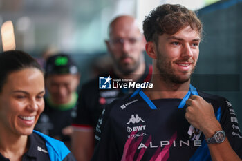 2024-05-17 - Pierre Gasly (FRA) - Alpine F1 Team - Alpine A524 - Renault - FORMULA 1 MSC CRUISES GRAN PREMIO DELL'EMILIA-ROMAGNA 2024 - FREE PRACTICE 1 AND 2 - FORMULA 1 - MOTORS