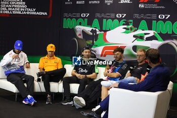 2024-05-17 - Driver press conference FORMULA 1 MSC CRUISES GRAN PREMIO DEL MADE IN ITALY E DELL'EMILIA-ROMAGNA 2 Autodromo Enzo e Dino Ferrari, Imola (BO) Italy - FORMULA 1 MSC CRUISES GRAN PREMIO DELL'EMILIA-ROMAGNA 2024 - FREE PRACTICE 1 AND 2 - FORMULA 1 - MOTORS