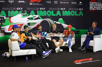 2024-05-17 - Driver press conference FORMULA 1 MSC CRUISES GRAN PREMIO DEL MADE IN ITALY E DELL'EMILIA-ROMAGNA 2 Autodromo Enzo e Dino Ferrari, Imola (BO) Italy - FORMULA 1 MSC CRUISES GRAN PREMIO DELL'EMILIA-ROMAGNA 2024 - FREE PRACTICE 1 AND 2 - FORMULA 1 - MOTORS