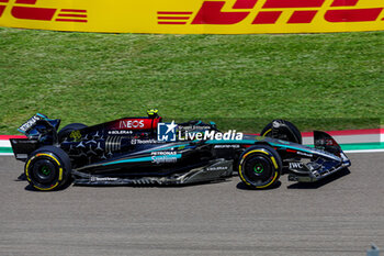 2024-05-17 - Lewis Hamilton (GBR) - Mercedes-AMG PETRONAS F1 Team - Mercedes W15 - Mercedes E Performance - FORMULA 1 MSC CRUISES GRAN PREMIO DELL'EMILIA-ROMAGNA 2024 - FREE PRACTICE 1 AND 2 - FORMULA 1 - MOTORS