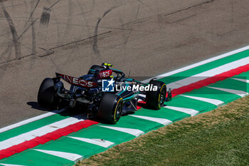 2024-05-17 - Lewis Hamilton (GBR) - Mercedes-AMG PETRONAS F1 Team - Mercedes W15 - Mercedes E Performance - FORMULA 1 MSC CRUISES GRAN PREMIO DELL'EMILIA-ROMAGNA 2024 - FREE PRACTICE 1 AND 2 - FORMULA 1 - MOTORS