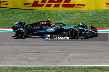 2024-05-17 - Lewis Hamilton (GBR) - Mercedes-AMG PETRONAS F1 Team - Mercedes W15 - Mercedes E Performance - FORMULA 1 MSC CRUISES GRAN PREMIO DELL'EMILIA-ROMAGNA 2024 - FREE PRACTICE 1 AND 2 - FORMULA 1 - MOTORS