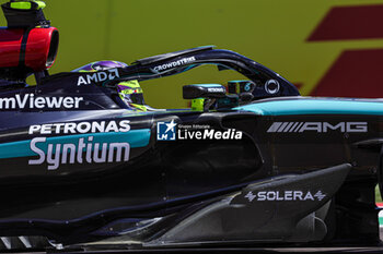 2024-05-17 - Lewis Hamilton (GBR) - Mercedes-AMG PETRONAS F1 Team - Mercedes W15 - Mercedes E Performance - FORMULA 1 MSC CRUISES GRAN PREMIO DELL'EMILIA-ROMAGNA 2024 - FREE PRACTICE 1 AND 2 - FORMULA 1 - MOTORS