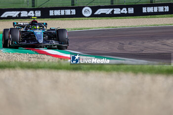 2024-05-17 - Lewis Hamilton (GBR) - Mercedes-AMG PETRONAS F1 Team - Mercedes W15 - Mercedes E Performance

during FORMULA 1 MSC CRUISES GRAN PREMIO DEL MADE IN ITALY E DELL'EMILIA-ROMAGNA 2 Autodromo Enzo e Dino Ferrari, Imola (BO) Italy - FORMULA 1 MSC CRUISES GRAN PREMIO DELL'EMILIA-ROMAGNA 2024 - FREE PRACTICE 1 AND 2 - FORMULA 1 - MOTORS