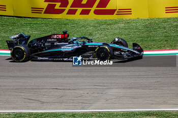 2024-05-17 - George Russell (GBR) - Mercedes-AMG PETRONAS F1 Team - Mercedes W15 - Mercedes E Performance - FORMULA 1 MSC CRUISES GRAN PREMIO DELL'EMILIA-ROMAGNA 2024 - FREE PRACTICE 1 AND 2 - FORMULA 1 - MOTORS