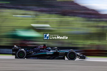 2024-05-17 - George Russell (GBR) - Mercedes-AMG PETRONAS F1 Team - Mercedes W15 - Mercedes E Performance

during FORMULA 1 MSC CRUISES GRAN PREMIO DEL MADE IN ITALY E DELL'EMILIA-ROMAGNA 2 Autodromo Enzo e Dino Ferrari, Imola (BO) Italy - FORMULA 1 MSC CRUISES GRAN PREMIO DELL'EMILIA-ROMAGNA 2024 - FREE PRACTICE 1 AND 2 - FORMULA 1 - MOTORS