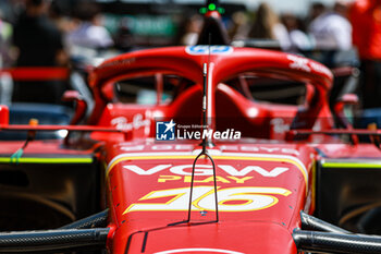 2024-05-17 - Charles Leclerc (MON) - Scuderia Ferrari - Ferrari SF-24 - Ferrari - FORMULA 1 MSC CRUISES GRAN PREMIO DELL'EMILIA-ROMAGNA 2024 - FREE PRACTICE 1 AND 2 - FORMULA 1 - MOTORS