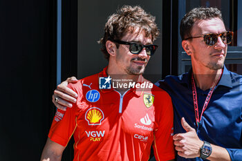 2024-05-17 - Charles Leclerc (MON) - Scuderia Ferrari - Ferrari SF-24 - Ferrari - FORMULA 1 MSC CRUISES GRAN PREMIO DELL'EMILIA-ROMAGNA 2024 - FREE PRACTICE 1 AND 2 - FORMULA 1 - MOTORS