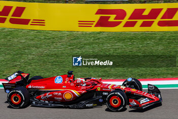 2024-05-17 - Charles Leclerc (MON) - Scuderia Ferrari - Ferrari SF-24 - Ferrari - FORMULA 1 MSC CRUISES GRAN PREMIO DELL'EMILIA-ROMAGNA 2024 - FREE PRACTICE 1 AND 2 - FORMULA 1 - MOTORS