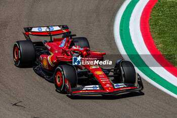 2024-05-17 - Charles Leclerc (MON) - Scuderia Ferrari - Ferrari SF-24 - Ferrari - FORMULA 1 MSC CRUISES GRAN PREMIO DELL'EMILIA-ROMAGNA 2024 - FREE PRACTICE 1 AND 2 - FORMULA 1 - MOTORS