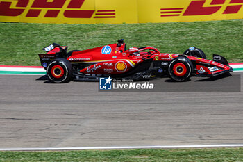 2024-05-17 - Charles Leclerc (MON) - Scuderia Ferrari - Ferrari SF-24 - Ferrari - FORMULA 1 MSC CRUISES GRAN PREMIO DELL'EMILIA-ROMAGNA 2024 - FREE PRACTICE 1 AND 2 - FORMULA 1 - MOTORS