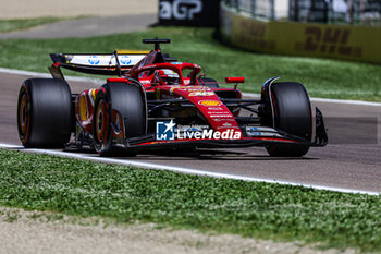 2024-05-17 - Charles Leclerc (MON) - Scuderia Ferrari - Ferrari SF-24 - Ferrari - FORMULA 1 MSC CRUISES GRAN PREMIO DELL'EMILIA-ROMAGNA 2024 - FREE PRACTICE 1 AND 2 - FORMULA 1 - MOTORS