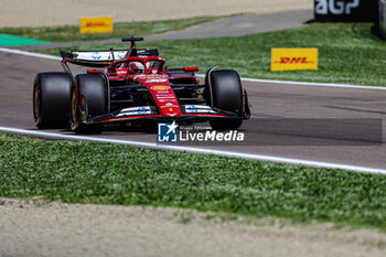 2024-05-17 - Charles Leclerc (MON) - Scuderia Ferrari - Ferrari SF-24 - Ferrari - FORMULA 1 MSC CRUISES GRAN PREMIO DELL'EMILIA-ROMAGNA 2024 - FREE PRACTICE 1 AND 2 - FORMULA 1 - MOTORS