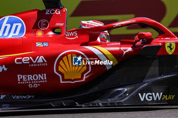 2024-05-17 - Charles Leclerc (MON) - Scuderia Ferrari - Ferrari SF-24 - Ferrari - FORMULA 1 MSC CRUISES GRAN PREMIO DELL'EMILIA-ROMAGNA 2024 - FREE PRACTICE 1 AND 2 - FORMULA 1 - MOTORS