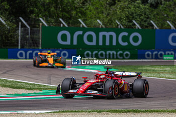 2024-05-17 - Charles Leclerc (MON) - Scuderia Ferrari - Ferrari SF-24 - Ferrari

during FORMULA 1 MSC CRUISES GRAN PREMIO DEL MADE IN ITALY E DELL'EMILIA-ROMAGNA 2 Autodromo Enzo e Dino Ferrari, Imola (BO) Italy - FORMULA 1 MSC CRUISES GRAN PREMIO DELL'EMILIA-ROMAGNA 2024 - FREE PRACTICE 1 AND 2 - FORMULA 1 - MOTORS