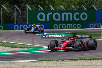 2024-05-17 - Charles Leclerc (MON) - Scuderia Ferrari - Ferrari SF-24 - Ferrari

during FORMULA 1 MSC CRUISES GRAN PREMIO DEL MADE IN ITALY E DELL'EMILIA-ROMAGNA 2 Autodromo Enzo e Dino Ferrari, Imola (BO) Italy - FORMULA 1 MSC CRUISES GRAN PREMIO DELL'EMILIA-ROMAGNA 2024 - FREE PRACTICE 1 AND 2 - FORMULA 1 - MOTORS