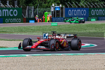 2024-05-17 - Charles Leclerc (MON) - Scuderia Ferrari - Ferrari SF-24 - Ferrari

during FORMULA 1 MSC CRUISES GRAN PREMIO DEL MADE IN ITALY E DELL'EMILIA-ROMAGNA 2 Autodromo Enzo e Dino Ferrari, Imola (BO) Italy - FORMULA 1 MSC CRUISES GRAN PREMIO DELL'EMILIA-ROMAGNA 2024 - FREE PRACTICE 1 AND 2 - FORMULA 1 - MOTORS