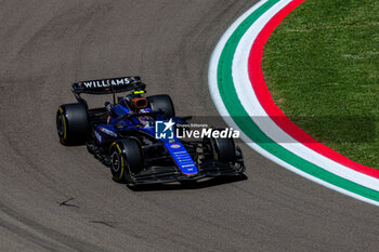 2024-05-17 - Logan Sargeant (USA) - Williams Racing - Williams FW46 - Mercedes - FORMULA 1 MSC CRUISES GRAN PREMIO DELL'EMILIA-ROMAGNA 2024 - FREE PRACTICE 1 AND 2 - FORMULA 1 - MOTORS