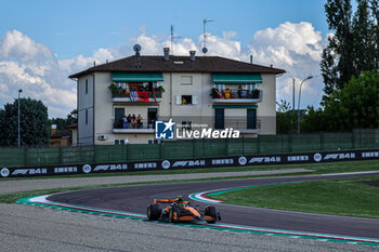 2024-05-17 - Lando Norris (GBR) - McLaren Formula 1 Team - McLaren MCL38 - Mercedes

during FORMULA 1 MSC CRUISES GRAN PREMIO DEL MADE IN ITALY E DELL'EMILIA-ROMAGNA 2 Autodromo Enzo e Dino Ferrari, Imola (BO) Italy - FORMULA 1 MSC CRUISES GRAN PREMIO DELL'EMILIA-ROMAGNA 2024 - FREE PRACTICE 1 AND 2 - FORMULA 1 - MOTORS