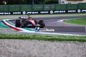 2024-05-17 - Charles Leclerc (MON) - Scuderia Ferrari - Ferrari SF-24 - Ferrari

during FORMULA 1 MSC CRUISES GRAN PREMIO DEL MADE IN ITALY E DELL'EMILIA-ROMAGNA 2 Autodromo Enzo e Dino Ferrari, Imola (BO) Italy - FORMULA 1 MSC CRUISES GRAN PREMIO DELL'EMILIA-ROMAGNA 2024 - FREE PRACTICE 1 AND 2 - FORMULA 1 - MOTORS