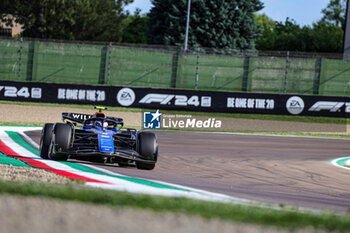 2024-05-17 - Logan Sargeant (USA) - Williams Racing - Williams FW46 - Mercedes

during FORMULA 1 MSC CRUISES GRAN PREMIO DEL MADE IN ITALY E DELL'EMILIA-ROMAGNA 2 Autodromo Enzo e Dino Ferrari, Imola (BO) Italy - FORMULA 1 MSC CRUISES GRAN PREMIO DELL'EMILIA-ROMAGNA 2024 - FREE PRACTICE 1 AND 2 - FORMULA 1 - MOTORS