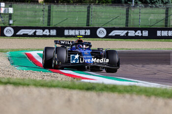 2024-05-17 - Logan Sargeant (USA) - Williams Racing - Williams FW46 - Mercedes

during FORMULA 1 MSC CRUISES GRAN PREMIO DEL MADE IN ITALY E DELL'EMILIA-ROMAGNA 2 Autodromo Enzo e Dino Ferrari, Imola (BO) Italy - FORMULA 1 MSC CRUISES GRAN PREMIO DELL'EMILIA-ROMAGNA 2024 - FREE PRACTICE 1 AND 2 - FORMULA 1 - MOTORS