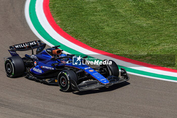 2024-05-17 - Alexander Albon (THA) - Williams Racing - Williams FW46 - Mercedes - FORMULA 1 MSC CRUISES GRAN PREMIO DELL'EMILIA-ROMAGNA 2024 - FREE PRACTICE 1 AND 2 - FORMULA 1 - MOTORS