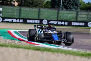 2024-05-17 - Alexander Albon (THA) - Williams Racing - Williams FW46 - Mercedes

during FORMULA 1 MSC CRUISES GRAN PREMIO DEL MADE IN ITALY E DELL'EMILIA-ROMAGNA 2 Autodromo Enzo e Dino Ferrari, Imola (BO) Italy - FORMULA 1 MSC CRUISES GRAN PREMIO DELL'EMILIA-ROMAGNA 2024 - FREE PRACTICE 1 AND 2 - FORMULA 1 - MOTORS