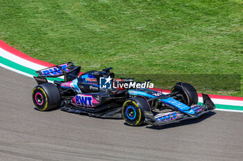 2024-05-17 - Esteban Ocon (FRA) - Alpine F1 Team - Alpine A524 - Renault - FORMULA 1 MSC CRUISES GRAN PREMIO DELL'EMILIA-ROMAGNA 2024 - FREE PRACTICE 1 AND 2 - FORMULA 1 - MOTORS