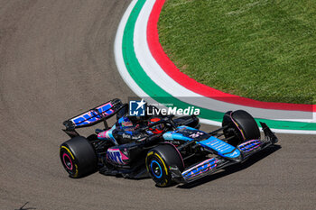 2024-05-17 - Esteban Ocon (FRA) - Alpine F1 Team - Alpine A524 - Renault - FORMULA 1 MSC CRUISES GRAN PREMIO DELL'EMILIA-ROMAGNA 2024 - FREE PRACTICE 1 AND 2 - FORMULA 1 - MOTORS