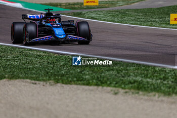 2024-05-17 - Esteban Ocon (FRA) - Alpine F1 Team - Alpine A524 - Renault - FORMULA 1 MSC CRUISES GRAN PREMIO DELL'EMILIA-ROMAGNA 2024 - FREE PRACTICE 1 AND 2 - FORMULA 1 - MOTORS