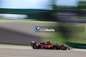 2024-05-17 - Carlos Sainz Jr. (ESP) - Scuderia Ferrari - Ferrari SF-24 - Ferrari

during FORMULA 1 MSC CRUISES GRAN PREMIO DEL MADE IN ITALY E DELL'EMILIA-ROMAGNA 2 Autodromo Enzo e Dino Ferrari, Imola (BO) Italy - FORMULA 1 MSC CRUISES GRAN PREMIO DELL'EMILIA-ROMAGNA 2024 - FREE PRACTICE 1 AND 2 - FORMULA 1 - MOTORS