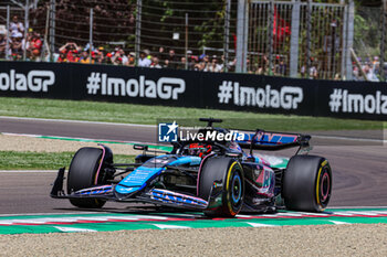 2024-05-17 - Esteban Ocon (FRA) - Alpine F1 Team - Alpine A524 - Renault

during FORMULA 1 MSC CRUISES GRAN PREMIO DEL MADE IN ITALY E DELL'EMILIA-ROMAGNA 2 Autodromo Enzo e Dino Ferrari, Imola (BO) Italy - FORMULA 1 MSC CRUISES GRAN PREMIO DELL'EMILIA-ROMAGNA 2024 - FREE PRACTICE 1 AND 2 - FORMULA 1 - MOTORS