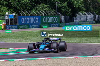 2024-05-17 - Pierre Gasly (FRA) - Alpine F1 Team - Alpine A524 - Renault

during FORMULA 1 MSC CRUISES GRAN PREMIO DEL MADE IN ITALY E DELL'EMILIA-ROMAGNA 2 Autodromo Enzo e Dino Ferrari, Imola (BO) Italy - FORMULA 1 MSC CRUISES GRAN PREMIO DELL'EMILIA-ROMAGNA 2024 - FREE PRACTICE 1 AND 2 - FORMULA 1 - MOTORS