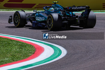 2024-05-17 - Fernando Alonso (ESP) - Aston Martin Aramco F1 Team - Aston Martin AMR24 - Mercedes - FORMULA 1 MSC CRUISES GRAN PREMIO DELL'EMILIA-ROMAGNA 2024 - FREE PRACTICE 1 AND 2 - FORMULA 1 - MOTORS