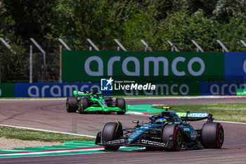 2024-05-17 - Fernando Alonso (ESP) - Aston Martin Aramco F1 Team - Aston Martin AMR24 - Mercedes

during FORMULA 1 MSC CRUISES GRAN PREMIO DEL MADE IN ITALY E DELL'EMILIA-ROMAGNA 2 Autodromo Enzo e Dino Ferrari, Imola (BO) Italy - FORMULA 1 MSC CRUISES GRAN PREMIO DELL'EMILIA-ROMAGNA 2024 - FREE PRACTICE 1 AND 2 - FORMULA 1 - MOTORS