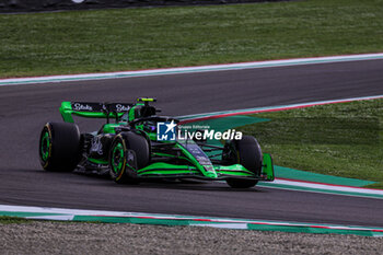 2024-05-17 - Zhou Guanyu (CHN) - Stake F1 Team Kick Sauber - Sauber C44 - Ferrari

during FORMULA 1 MSC CRUISES GRAN PREMIO DEL MADE IN ITALY E DELL'EMILIA-ROMAGNA 2 Autodromo Enzo e Dino Ferrari, Imola (BO) Italy - FORMULA 1 MSC CRUISES GRAN PREMIO DELL'EMILIA-ROMAGNA 2024 - FREE PRACTICE 1 AND 2 - FORMULA 1 - MOTORS