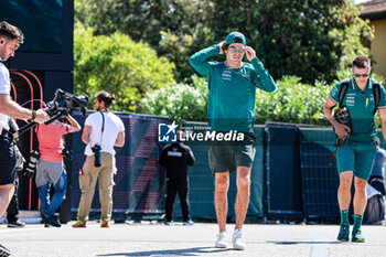 2024-05-17 - Lance Stroll (CAN) - Aston Martin Aramco F1 Team - Aston Martin AMR24 - Mercedes - FORMULA 1 MSC CRUISES GRAN PREMIO DELL'EMILIA-ROMAGNA 2024 - FREE PRACTICE 1 AND 2 - FORMULA 1 - MOTORS