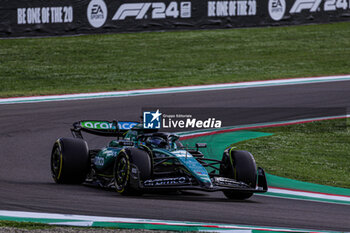 2024-05-17 - Lance Stroll (CAN) - Aston Martin Aramco F1 Team - Aston Martin AMR24 - Mercedes

during FORMULA 1 MSC CRUISES GRAN PREMIO DEL MADE IN ITALY E DELL'EMILIA-ROMAGNA 2 Autodromo Enzo e Dino Ferrari, Imola (BO) Italy - FORMULA 1 MSC CRUISES GRAN PREMIO DELL'EMILIA-ROMAGNA 2024 - FREE PRACTICE 1 AND 2 - FORMULA 1 - MOTORS