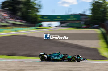 2024-05-17 - Lance Stroll (CAN) - Aston Martin Aramco F1 Team - Aston Martin AMR24 - Mercedes

during FORMULA 1 MSC CRUISES GRAN PREMIO DEL MADE IN ITALY E DELL'EMILIA-ROMAGNA 2 Autodromo Enzo e Dino Ferrari, Imola (BO) Italy - FORMULA 1 MSC CRUISES GRAN PREMIO DELL'EMILIA-ROMAGNA 2024 - FREE PRACTICE 1 AND 2 - FORMULA 1 - MOTORS