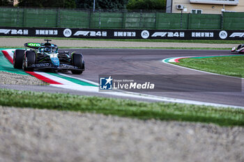 2024-05-17 - Lance Stroll (CAN) - Aston Martin Aramco F1 Team - Aston Martin AMR24 - Mercedes

during FORMULA 1 MSC CRUISES GRAN PREMIO DEL MADE IN ITALY E DELL'EMILIA-ROMAGNA 2 Autodromo Enzo e Dino Ferrari, Imola (BO) Italy - FORMULA 1 MSC CRUISES GRAN PREMIO DELL'EMILIA-ROMAGNA 2024 - FREE PRACTICE 1 AND 2 - FORMULA 1 - MOTORS