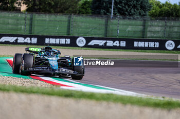 2024-05-17 - Lance Stroll (CAN) - Aston Martin Aramco F1 Team - Aston Martin AMR24 - Mercedes

during FORMULA 1 MSC CRUISES GRAN PREMIO DEL MADE IN ITALY E DELL'EMILIA-ROMAGNA 2 Autodromo Enzo e Dino Ferrari, Imola (BO) Italy - FORMULA 1 MSC CRUISES GRAN PREMIO DELL'EMILIA-ROMAGNA 2024 - FREE PRACTICE 1 AND 2 - FORMULA 1 - MOTORS