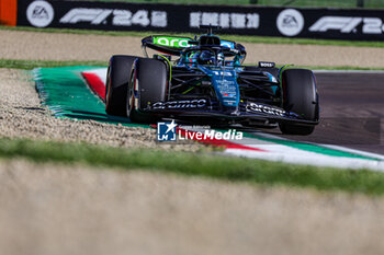 2024-05-17 - Lance Stroll (CAN) - Aston Martin Aramco F1 Team - Aston Martin AMR24 - Mercedes

during FORMULA 1 MSC CRUISES GRAN PREMIO DEL MADE IN ITALY E DELL'EMILIA-ROMAGNA 2 Autodromo Enzo e Dino Ferrari, Imola (BO) Italy - FORMULA 1 MSC CRUISES GRAN PREMIO DELL'EMILIA-ROMAGNA 2024 - FREE PRACTICE 1 AND 2 - FORMULA 1 - MOTORS